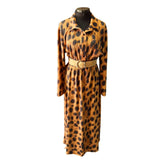 Vestido Louvre Estampado Animal Print