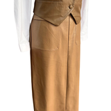 Falda Tubo Eco Cuero - Elegancia De Ébano