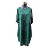 Vestido Algodón Oversize - Rosa De Sarón