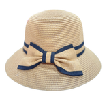 Sombrero Yute Liso Cinta Con Vivo Negro