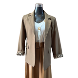 Blazer Con Forro Animal Print - Vestidura De Audacia