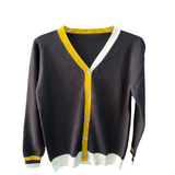 Chaleco Spandex Botones Tricolor