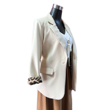 Blazer Con Forro Animal Print - Vestidura De Audacia