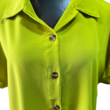 Blusa Manga Vuelo Viscosa Seda