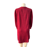 Vestido Lanilla Manga Princesa