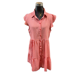 Vestido Cuadrille Abotonado