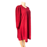 Vestido Lanilla Manga Princesa