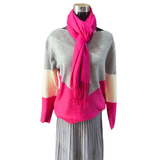 Sweater Tritono Cuello Bote Acanalado - Trinidad