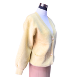 Chaleco Piel Manga Englobada Con Bolsillos Girados