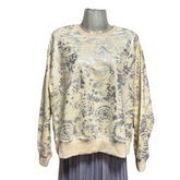 Poleron Metalizado de algodón Glam Comfy