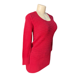 Sweater Diseño Spandex Cuello Redondo