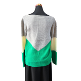 Sweater Tritono Cuello Bote Acanalado - Trinidad