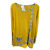 Poleras Lanilla Con Bolsillos Animal Print