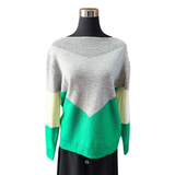 Sweater Tritono Cuello Bote Acanalado - Trinidad