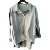 Blusa Sarai Cuello Camisero Bio Stretch