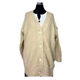 Chaleco Martina Oversize Tejido Abotonado