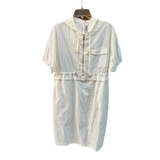 Vestido Parachute Con Gorro Cierre