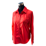 Blusa Camisera Clásica De Manga Larga