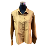 Blusa Cuello Camisero Oversize