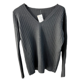 Sweater Spandex Diseño Cuello V