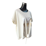 Polera Algodón Oversize Muchos Corazones