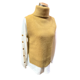 Sweater Angora Sin Mangas Cuello Alto - Cálido Renuevo