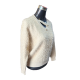 Sweater Peludo Brillante - Corazón Refinado
