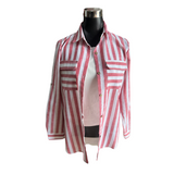 Camisa Lino Rayas