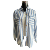 Camisa Lino Rayas