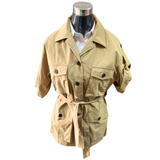Chaqueta Cazadora Parachute Con Lazo
