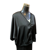Chaqueta Satin Corta Con Botones - Dulce Refugio