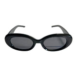 Lente De Sol Ovalado Con Adorno De Tres Estrellas