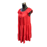 Vestido Corto Viscosa Algodón