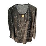 Blusa Lunares Boton