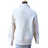 Sweater Rosa De Sarón Cuello Redondo