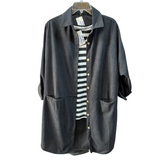 Bluson Cotelé Oversize