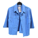 Chaqueta Stretch Cortas Abotonada Manga 3/4