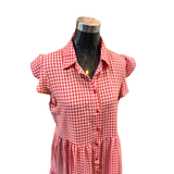 Vestido Cuadrille Abotonado