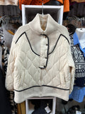 Parka Abigail Con Aplicación De Lana