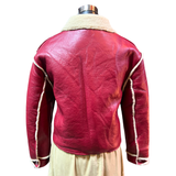 Chaqueta Aviadora Vintage Eco Cuero