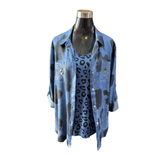 Bluson Animal Print Bolsillo Estrella