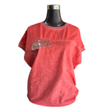 Polera Lentejuelas Oversize Cinto