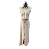Conjunto Safari Chaqueta + Falda