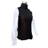 Básico Spandex Cuello Beatle