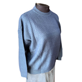 Sweater Cuello Redondo Cuadros De Fe
