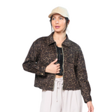 Chaqueta Gamuza Liviana Animal Print