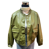 Chaqueta Eco Cuero Clasica