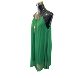 Vestido Gasa Corto Plisado