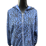 Poleron Con Cierre Animal Print Oversize