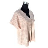 Blusa Crepe Abotonada